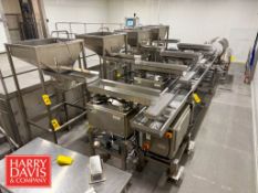 BULK BID (Lots: 45-58) Dry Filling System, Including: Horizontal Pouch Filler, (2) 14-Bucket