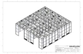 2023 SubZero 'Simplex' Mobile Cleanroom, Including: Gowning Room, Production Room