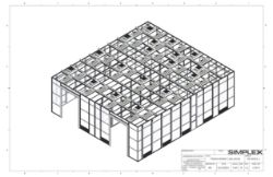 2023 SubZero 'Simplex' Mobile Cleanroom, Including: Gowning Room, Production Room