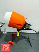 Kushlan Electric Mixer with Poly Drum, S/N: 450DD1004889