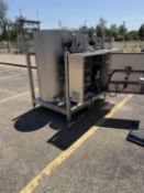 Outdoor S/S Process Water Tank Skid with Grundfos Pump and Controls (Location: Dexter, MO)