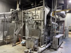Industrial Spiral Oven with S/S Mesh Belt and Process Piping (Parts Machine) (Location: Dexter, MO)