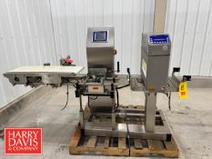 2016 METTLER TOLEDO Garvens/Safeline Combination Checkweigher and Metal Detector, Model: XC-CC, S/N: