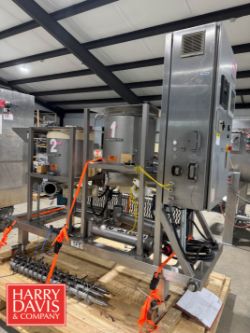 Tanis Food Tec Dry Ingredient Feeder Skid and Mixer, Model: DSM, with Allen-Bradley PanelView Plus 1