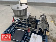 Hibar Metering Pump with S/S Feed Hopper and Lid (Location: Defiance, OH)