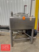 APV 100 Gallon S/S Liquefier, Model: 100, S/N: K-2575 with Offset Motor (Location: Defiance, OH)