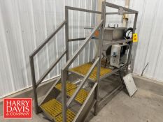 S/S Ingredient Feeder with Allen-Bradley PowerFlex 525 Variable-Frequency Drive and S/S Platform wit