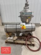 DeLaval Cold Milk Separator, Model: 525C, S/N: 54265 with Tools and Base Plate (Location: Defiance,