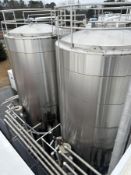 Walker 20,000 Gallon Jacketed All S/S Silo , S/N: VSHT 6448-R with Horizontal Agitation (Location: B