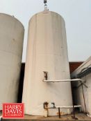 Walker 20,000 Gallon Jacketed Silo, Model: 8318, S/N: VSHT-2598R with Horizontal Agitation,