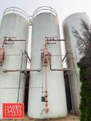 Walker 25,000 Gallon Jacketed S/S Silo, Model: 12274-1, S/N: SPG-12274-2 with Horizontal Agitation,