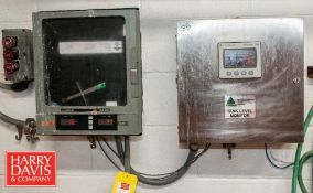 Anderson AJ-300 Chart Recorder and Anderson Tank Level Monitor with Allen-Bradley PanelView C400