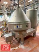 GEA MSE 700 CIP Separator, Model: MSE700-01-777, S/N: 1735-244, Including: GEA Variable-Frequency