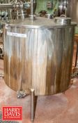 S/S 250 Gallon Balance Tank with Level Sensors and Valve