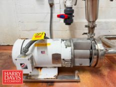 Ampco C328MDG257-S Centrifugal Pump with Baldor 15 HP 3,500 RPM Motor