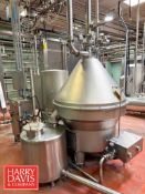 Westfalia CIP Separator, Model: MSD300-01-777, S/N: 1715877 with Toshiba Control Box, Endress+Hauser