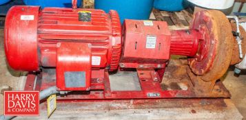 Bell & Gossett 1510 Centrifugal Pump with Baldor 40 HP 1,770 RPM Motor