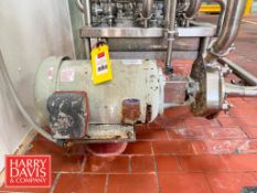 Fristam FPR-1742 Centrifugal Pump with Baldor 20 HP, 3,520 RPM Motor