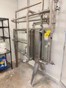 APV 2-Zone Plate Heat Exchanger, Model: HX, Size 3, S/N: 2491