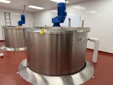 2,000 Gallon Jacketed Mixing Tank