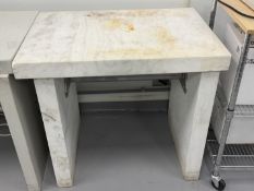Marble Balance Table