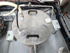 Ivarson 66 Liter S/S Balance Tank with Centrifgual Pump