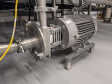 Fristam FPX3521-125 Centrifugal Pump with 1 HP 1,770 RPM Motor