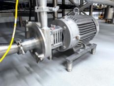 Fristam FPX722-145 Centrifugal Pump with 7.5 HP 3,520 RPM Motor