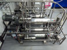 2021 SPX 6' Votator II S/S Scrape-Surface Heat Exchangers, S/Ns: A9264, A9265, A9266 with (6) 3