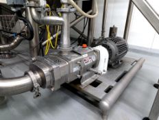 Fristam FDS2 Positive Displacement Pump: Mounted on S/S Base