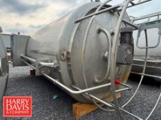 2020 Feldmeier 6,000 Gallon Jacketed S/S Silo, S/N: 19E0890 with Vertical Agitation