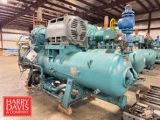 Frick Rotary Screw Ammonia Compressor, Model: 254CDHR3VOFOFMT, S/N: 1KD-X0404-00