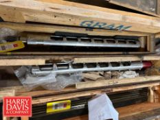 Ice Cream Freezer Dasher: 40" Length x 3.5" Depth