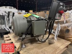 Alfa Laval Centrifugal Pump, Model: 954717-CSI with Sterling Electrical 30 HP Motor