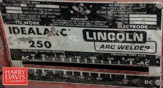 Lincoln Ideal Arc 250 Welder