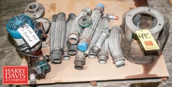 Braided Hoses, Small Pump and Pipe Spacers