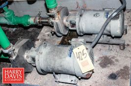 (2) Pumps with 5 HP Motor