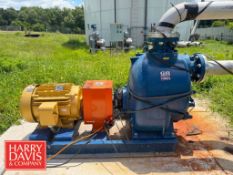 Gorman Rupp T-Series Self Priming Centrifugal Pump, Model: T4A60S-B1F, S/N: 1882030N with Baldor