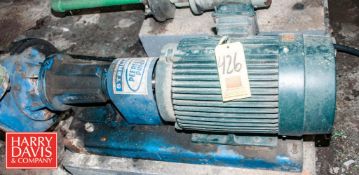 Peerless Pump with 15 HP Motor
