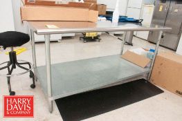 S/S Table: 3' x 6'