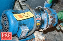 Baldor Pump with 5 HP Motor