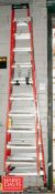 (2) Fiberglass Ladders: 10’ and 12’