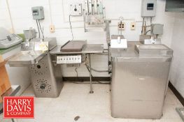 Mojonnier Butter Fat Tester, Model: F, S/N: 1861 with Glass Containers
