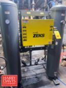 2023 ZEKS Eclipse Air Dryer with Filter, Model: 250ZPB10M0AA, S/N: WCH1067975