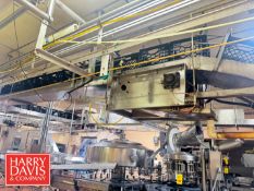 1,000’+ S/S Overhead Case Conveyor System with S/S Pan, Divertors and Drives