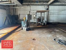 300’ Case Conveyor Chain with (10) Above Ground Drives and Case Pushers