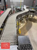 S/S Frame Conveyor: 15’ Length x 13” Width with 45° Turns