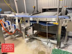 S/S Frame Conveyor: 90” Length x 1” Width