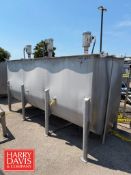 3 x 400 Gallon S/S Multi-Compartment Brine Mix Tank