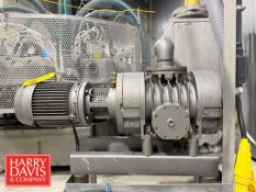 Busch WV100 5 HP Vacuum Pump, S/N: 5581361